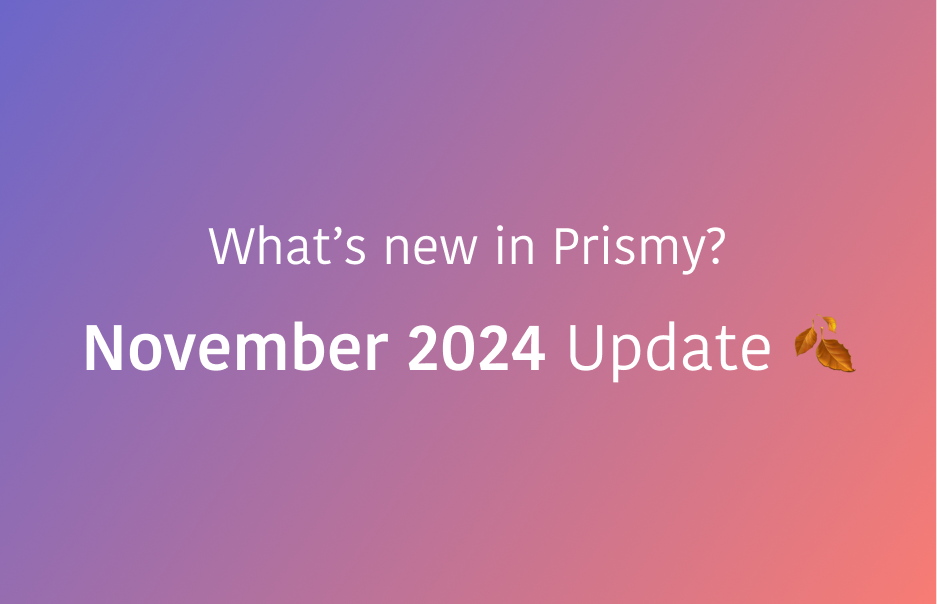 What's new? November 2024 update